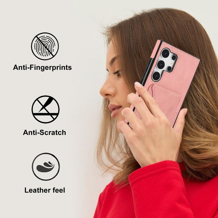 For Samsung Galaxy S26 Ultra 5G Ultra-thin Shockproof Phone Protective Case with Holder