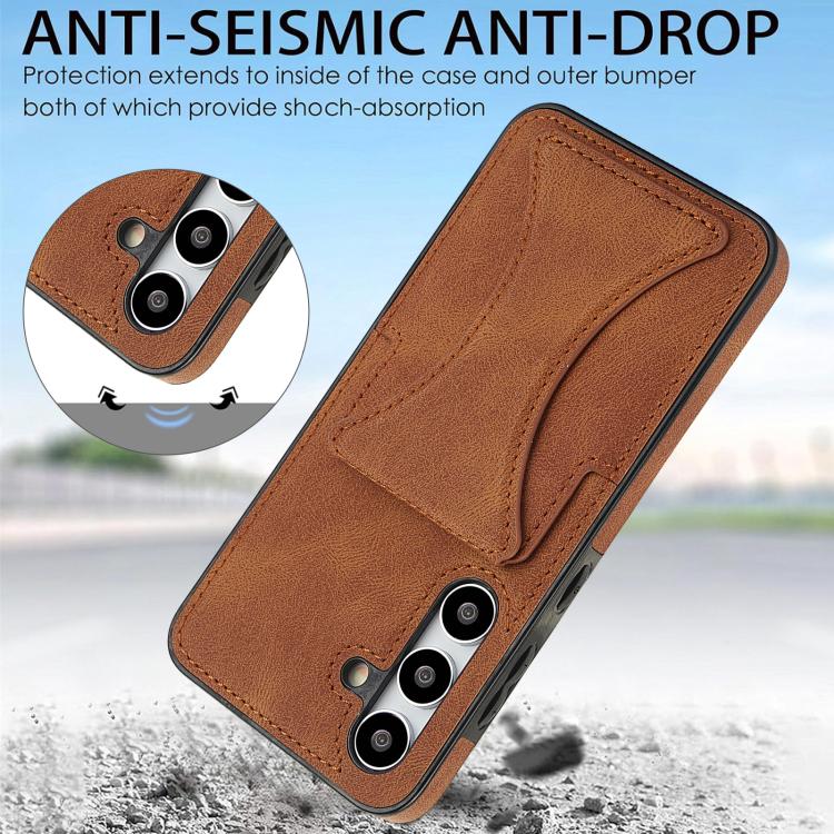 For Samsung Galaxy S26 5G Ultra-thin Shockproof Phone Protective Case with Holder