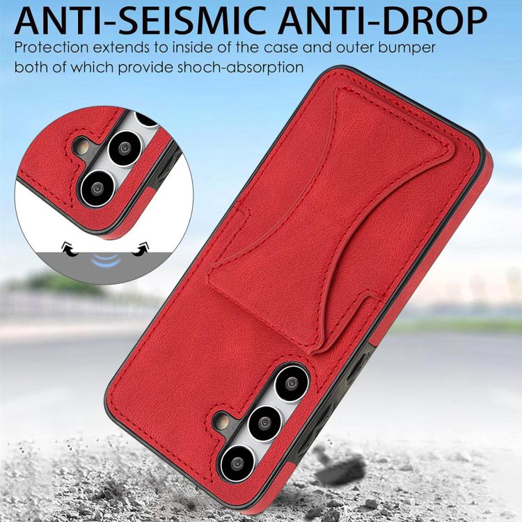For Samsung Galaxy S26 5G Ultra-thin Shockproof Phone Protective Case with Holder