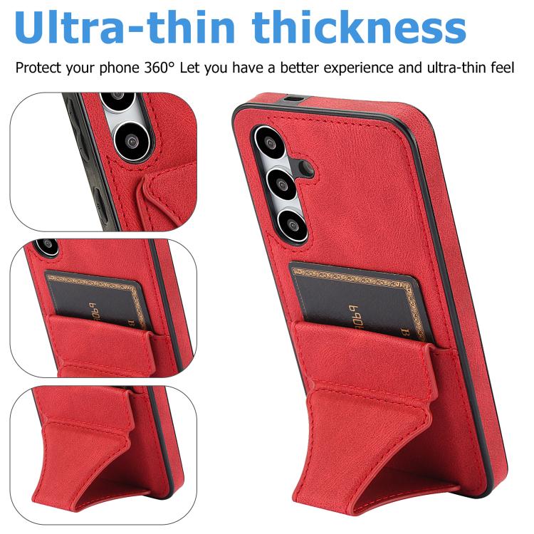 For Samsung Galaxy S26 5G Ultra-thin Shockproof Phone Protective Case with Holder