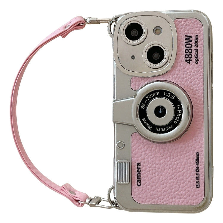 For iPhone 15 Camera Style Phone Case