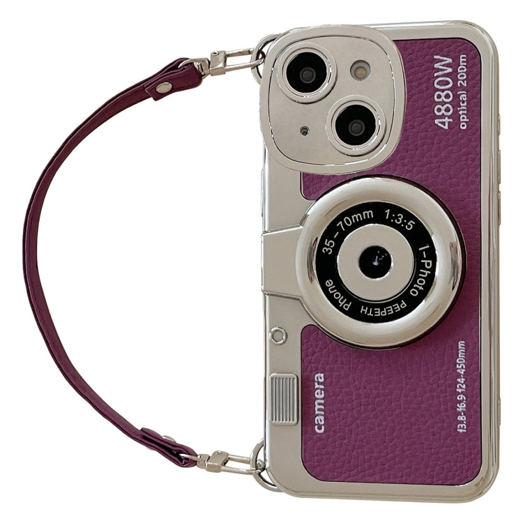 For iPhone 15 Camera Style Phone Case