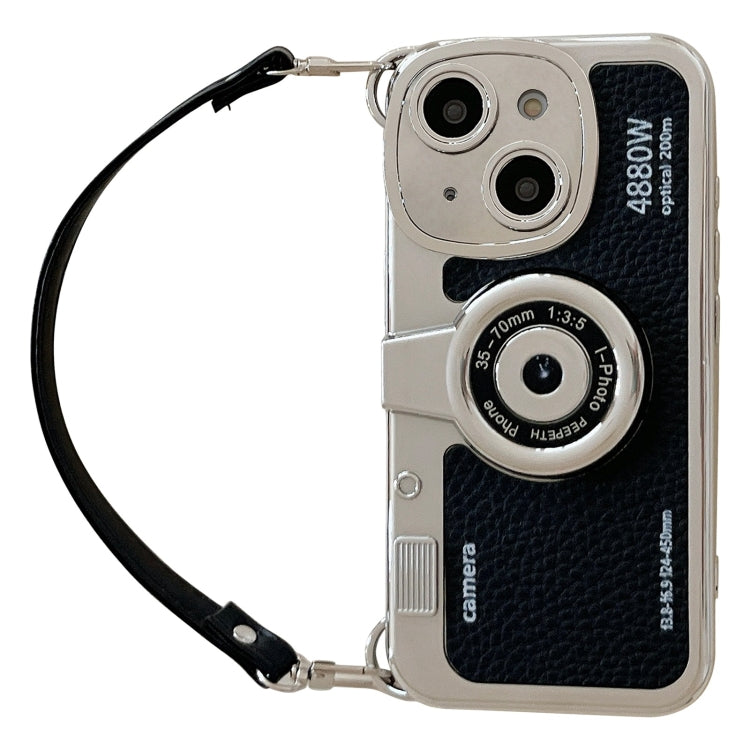 For iPhone 15 Plus Camera Style Phone Case
