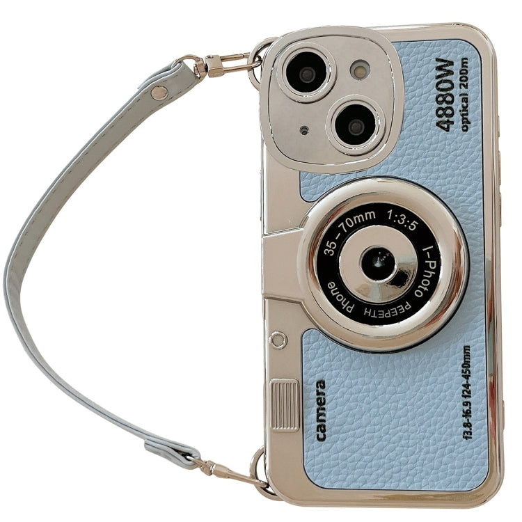 For iPhone 15 Plus Camera Style Phone Case