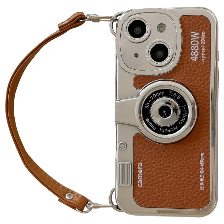For iPhone 15 Plus Camera Style Phone Case