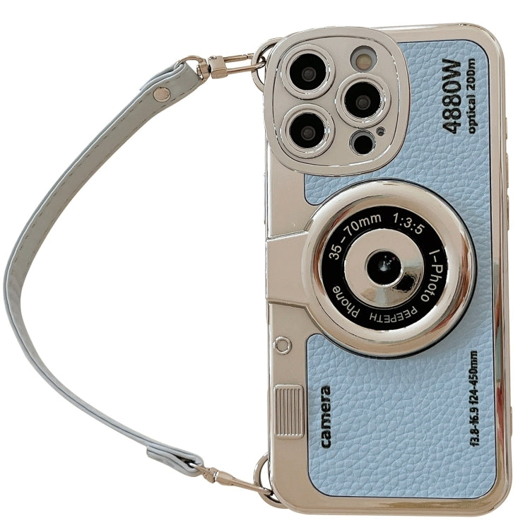 For iPhone 15 Pro Camera Style Phone Case