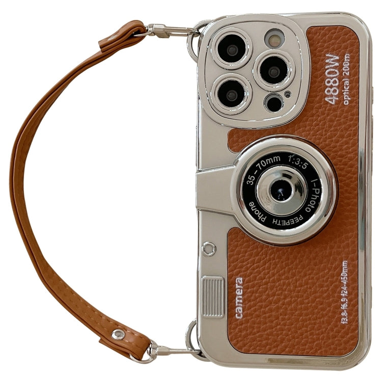 For iPhone 15 Pro Max Camera Style Phone Case