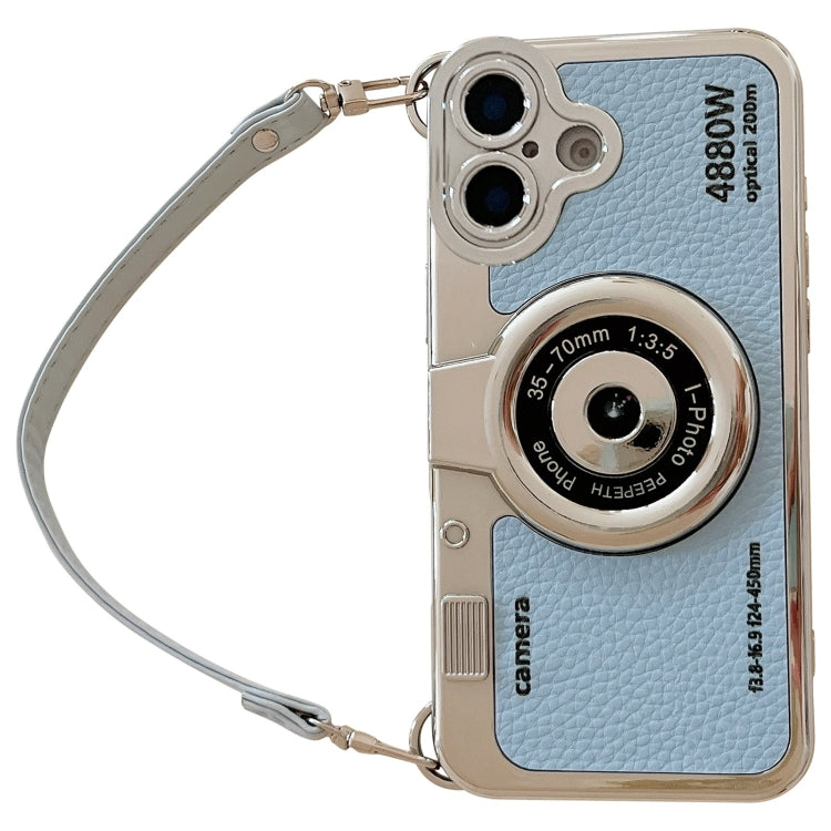For iPhone 16 Camera Style Phone Case