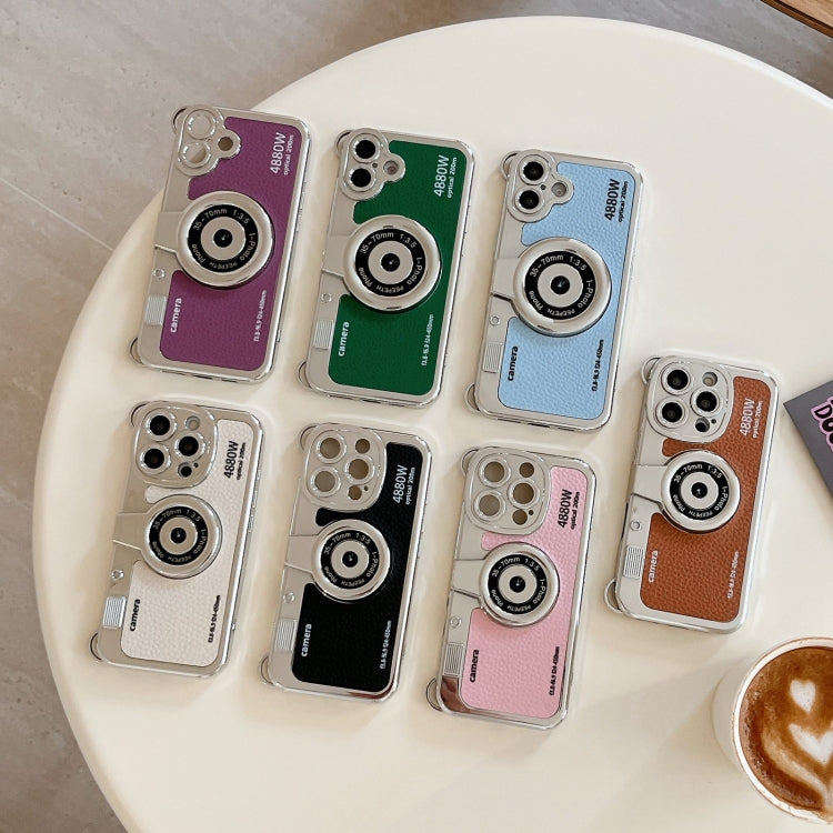 For iPhone 15 Pro Max Camera Style Phone Case