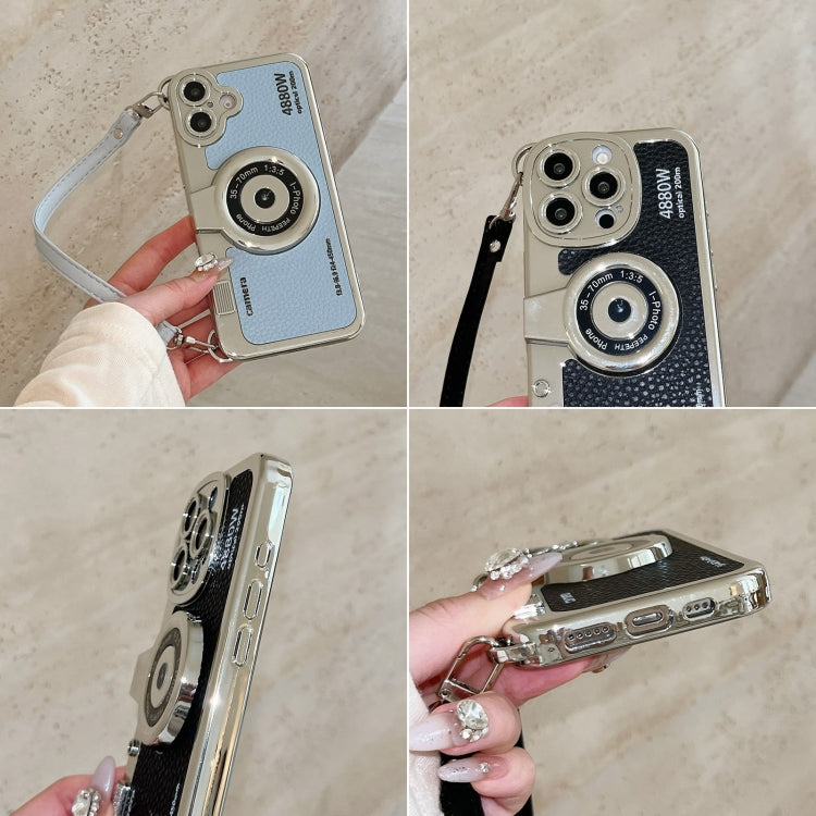 For iPhone 16 Plus Camera Style Phone Case