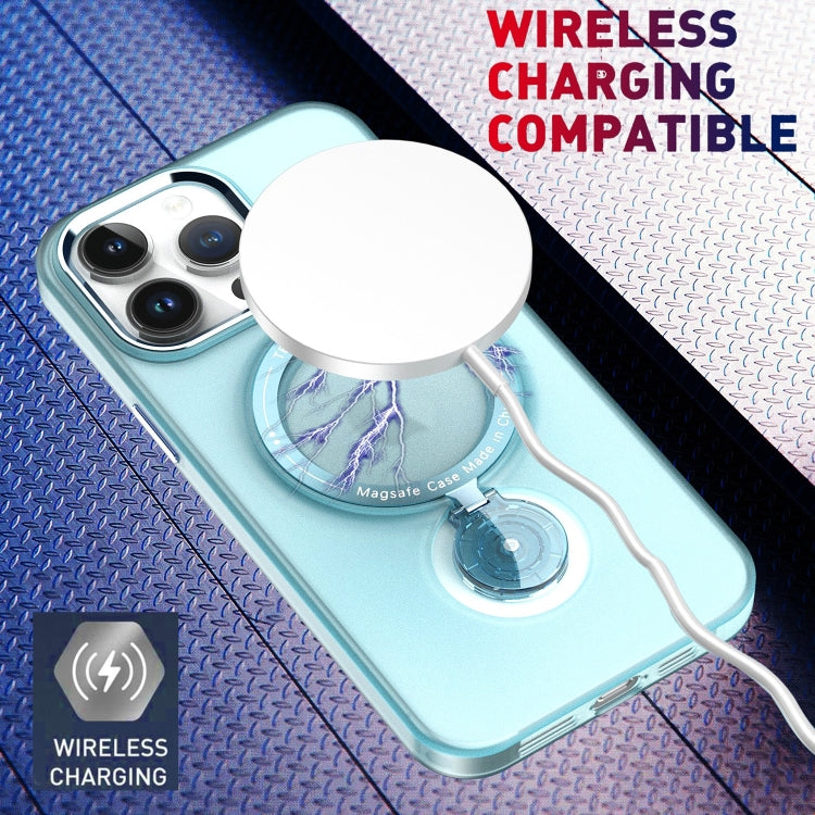 For iPhone 15 Rotation Holder MagSafe Phone Case