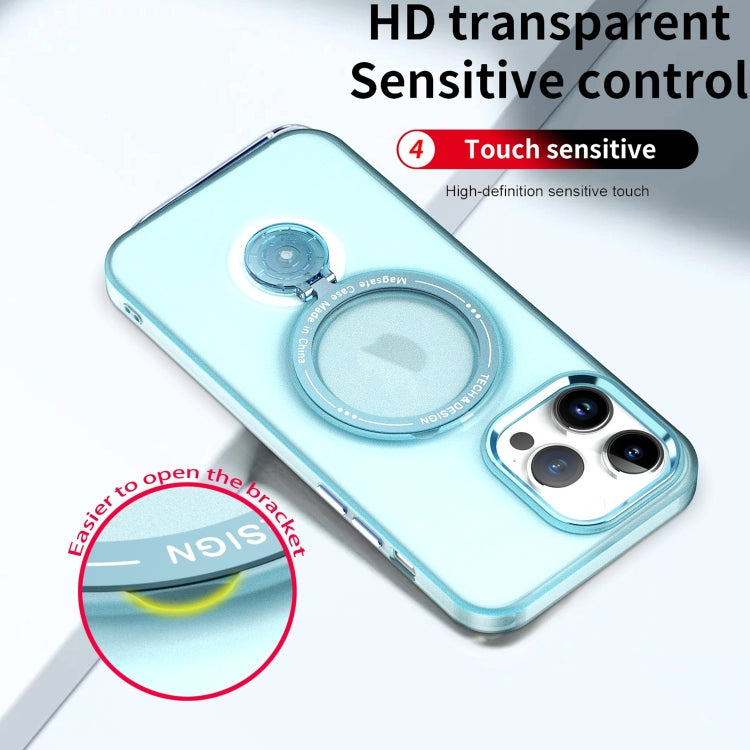 For iPhone 15 Rotation Holder MagSafe Phone Case