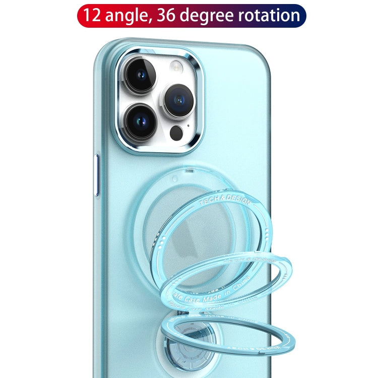 For iPhone 15 Rotation Holder MagSafe Phone Case