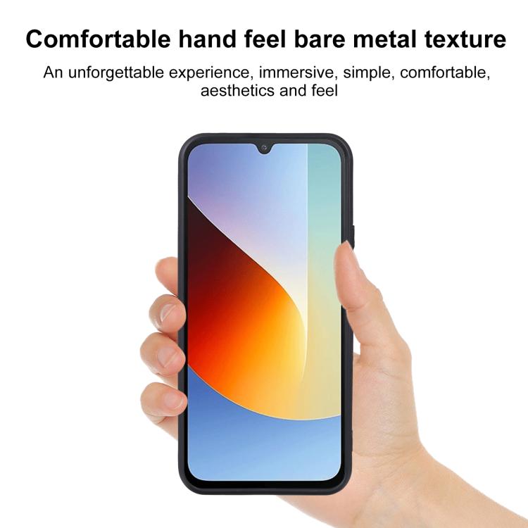 For Redmi A7 Pro 4G 171mm 10pcs TPU Phone Case - Black
