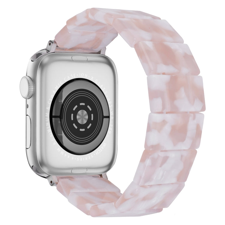 For Apple Watch 42mm / 41mm / 40mm / 38mm Stretch Rope Square Resin Watch Band