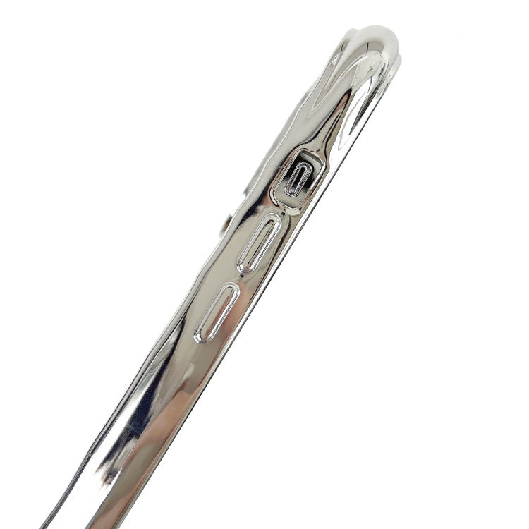 For iPhone 12 Pro Electroplating Wave MagSafe Phone Case