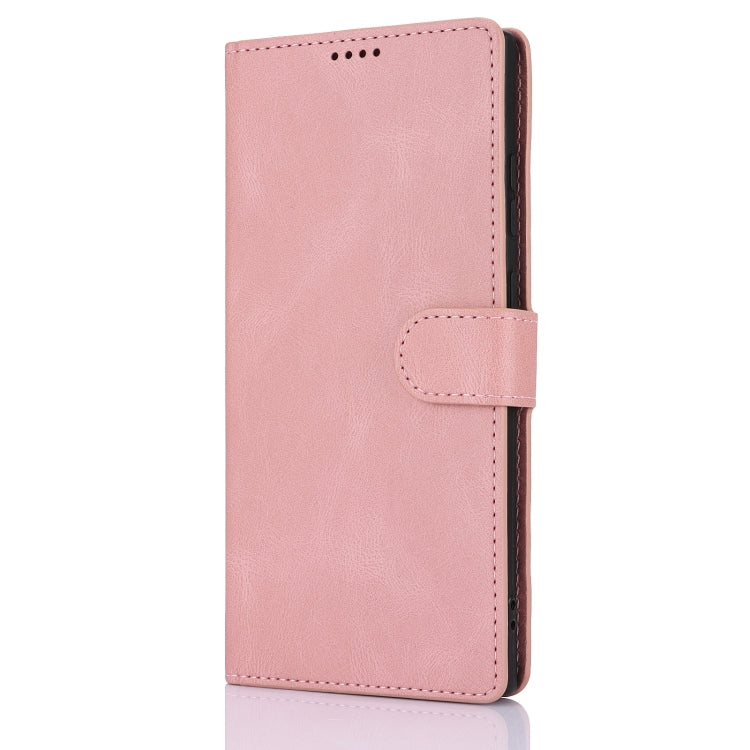 For Samsung Galaxy S25 Ultra 5G Fantasy Skin-feel Calfskin Texture Leather Phone Case