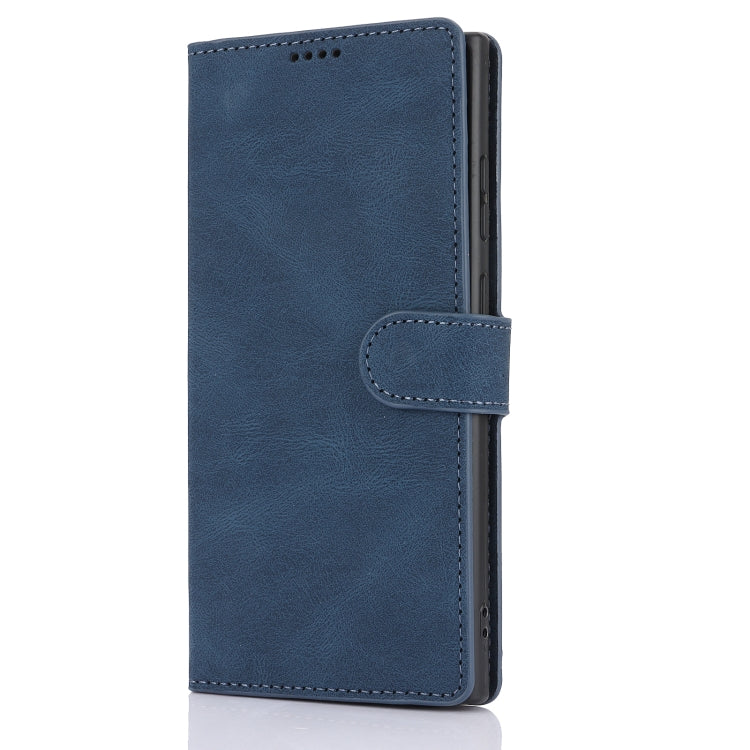 For Samsung Galaxy S25 Ultra 5G Fantasy Skin-feel Calfskin Texture Leather Phone Case