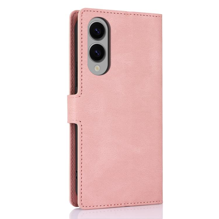 For Samsung Galaxy S25 Edge 5G Fantasy Skin-feel Calfskin Texture Leather Phone Case