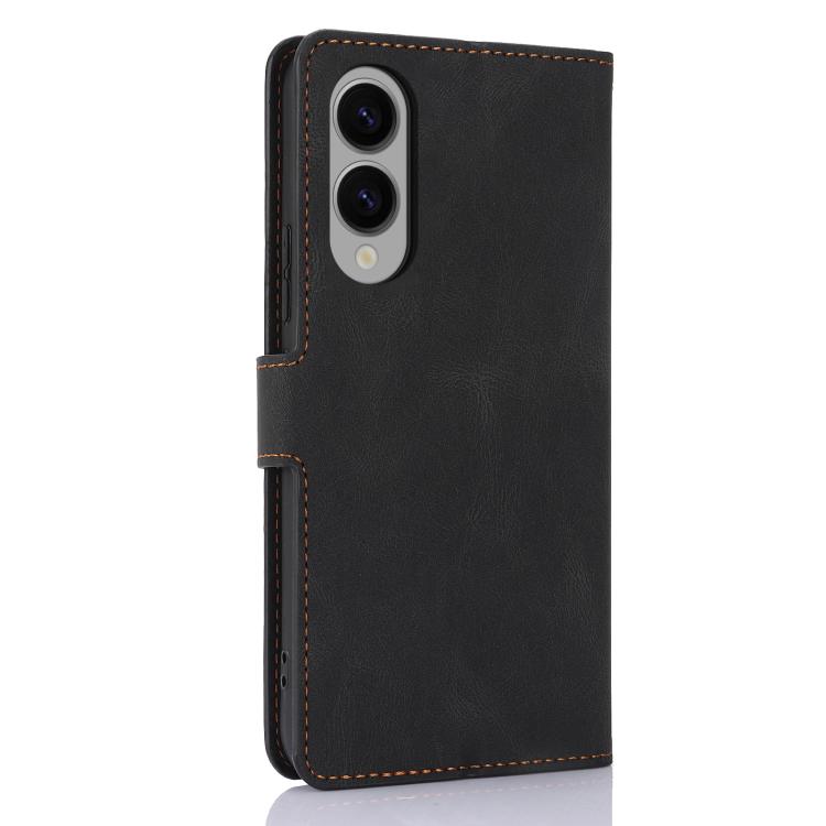 For Samsung Galaxy S25 Edge 5G Fantasy Skin-feel Calfskin Texture Leather Phone Case