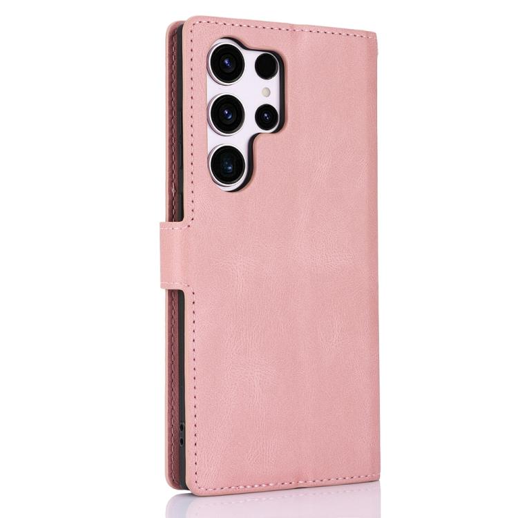For Samsung Galaxy S26 Ultra 5G Fantasy Skin-feel Calfskin Texture Leather Phone Case