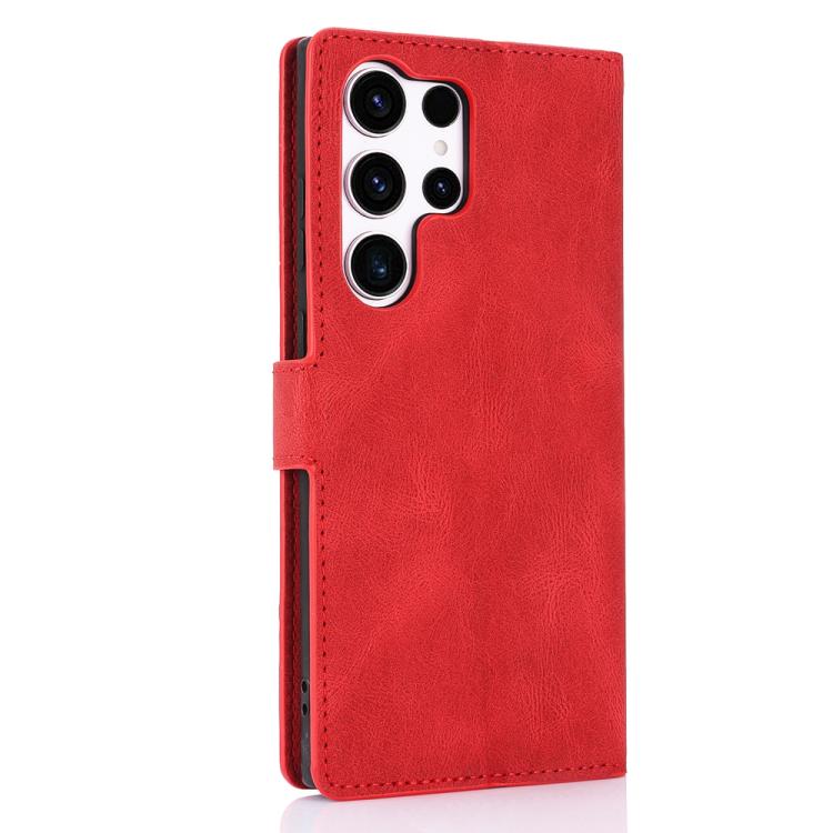 For Samsung Galaxy S26 Ultra 5G Fantasy Skin-feel Calfskin Texture Leather Phone Case