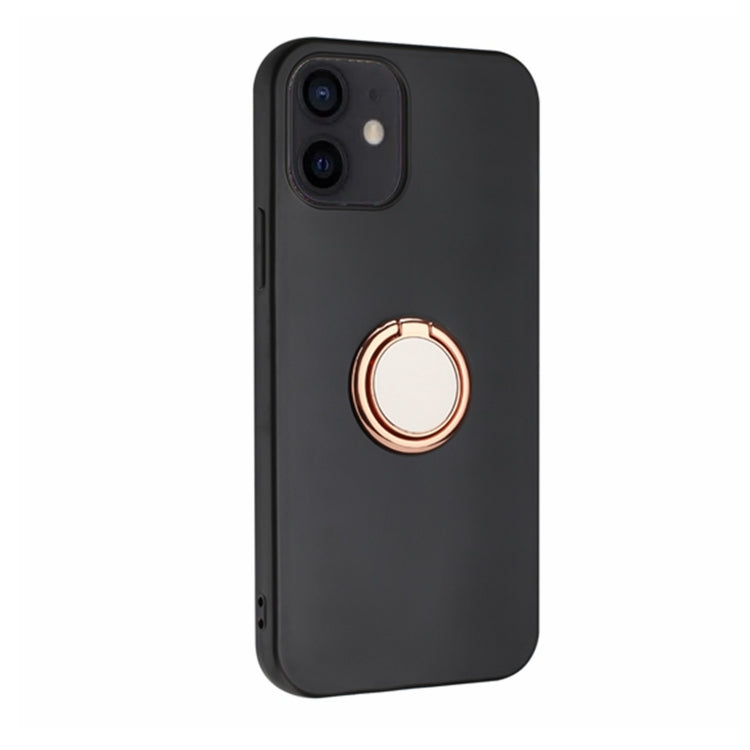 For iPhone 11 Matte Ring Holder TPU Phone Case