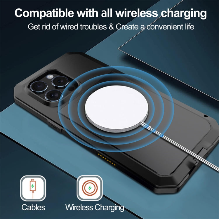For iPhone 16 Pro Max Shockproof IP54 Life Waterproof Phone Case