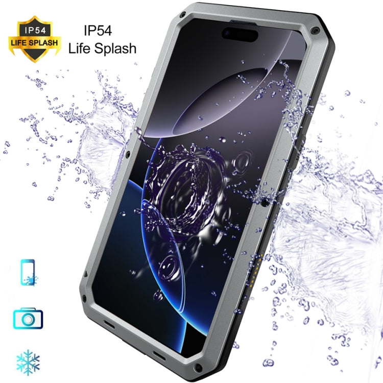 For iPhone 16 Pro Max Shockproof IP54 Life Waterproof Phone Case