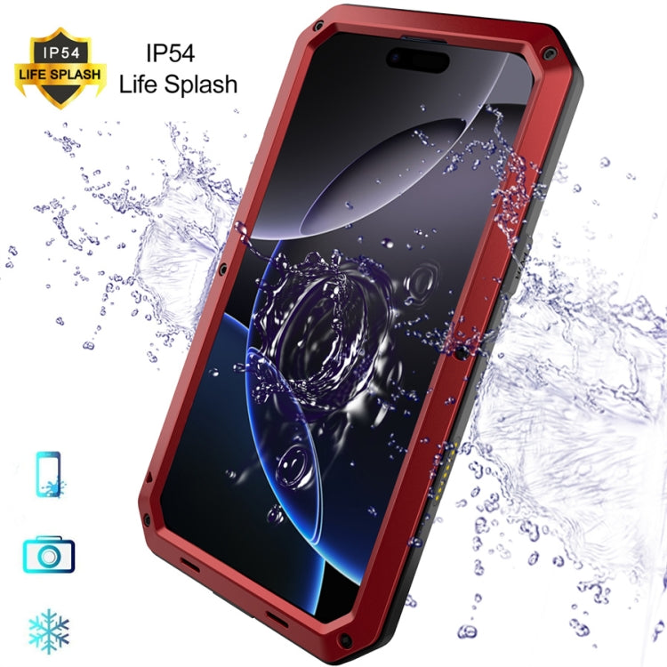 For iPhone 16 Pro Shockproof IP54 Life Waterproof Phone Case