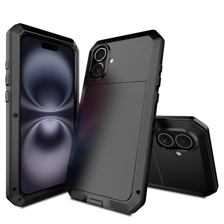 For iPhone 16 Plus Shockproof IP54 Life Waterproof Phone Case