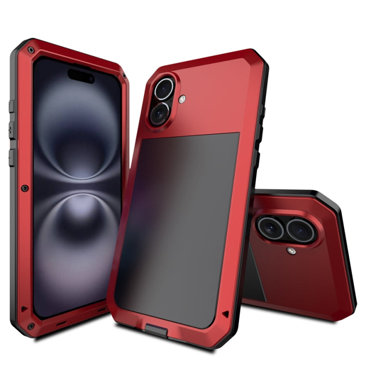For iPhone 16 Shockproof IP54 Life Waterproof Phone Case