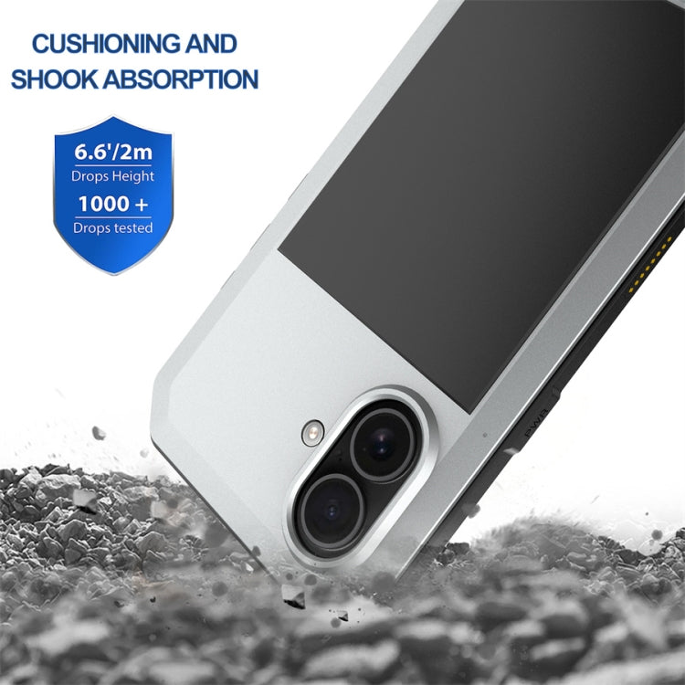 For iPhone 16 Shockproof IP54 Life Waterproof Phone Case