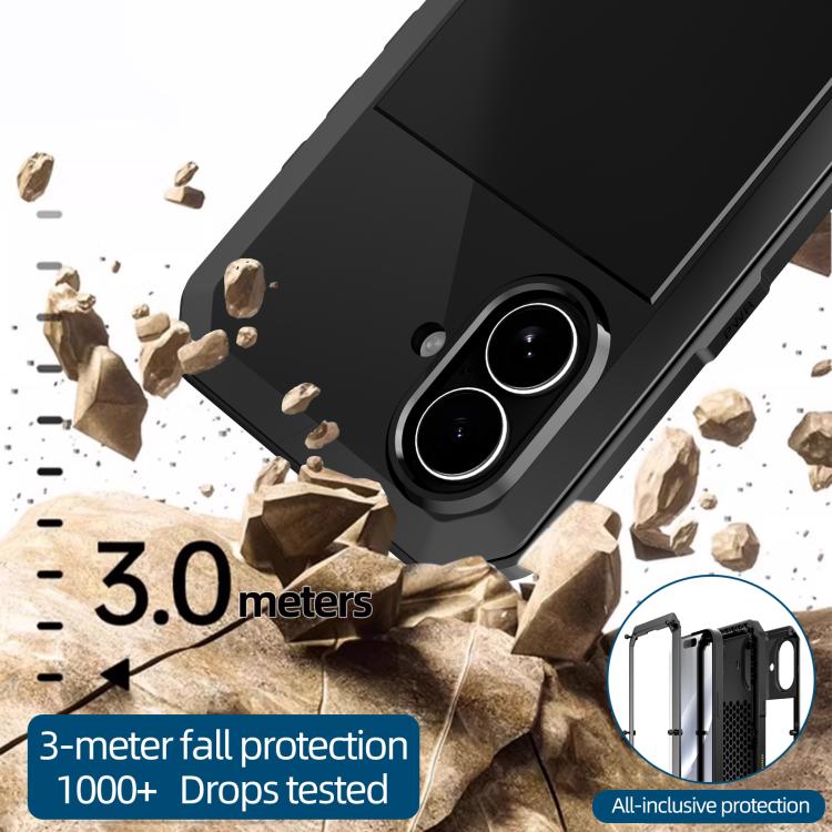 For iPhone 17 Shockproof IP54 Life Waterproof Phone Case