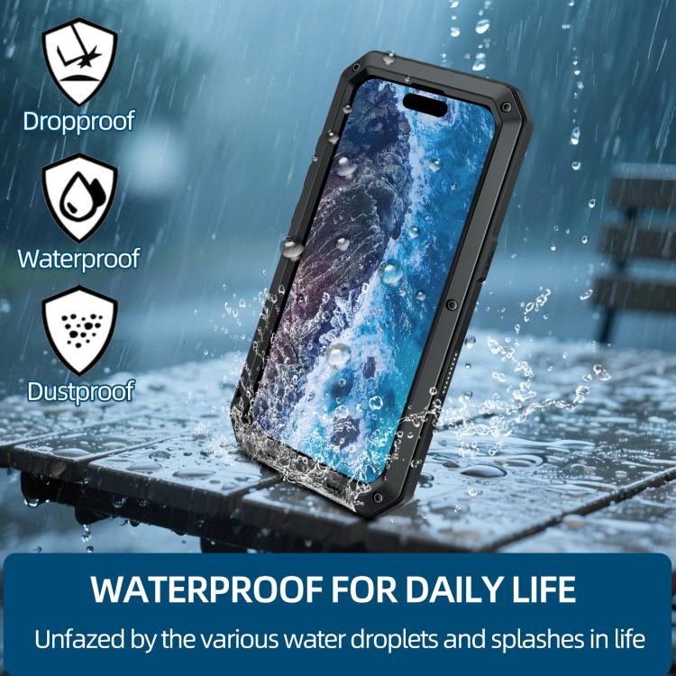 For iPhone 17 Shockproof IP54 Life Waterproof Phone Case