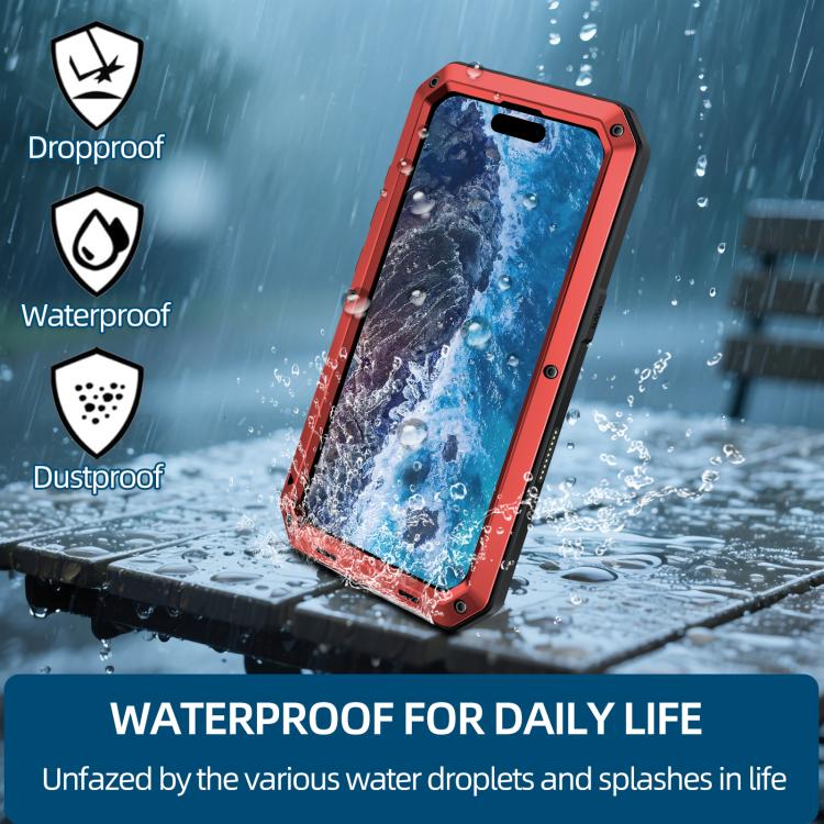 For iPhone 17 Shockproof IP54 Life Waterproof Phone Case