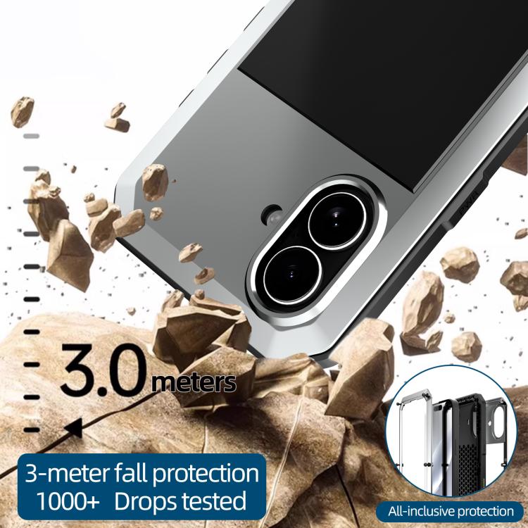 For iPhone 17 Shockproof IP54 Life Waterproof Phone Case