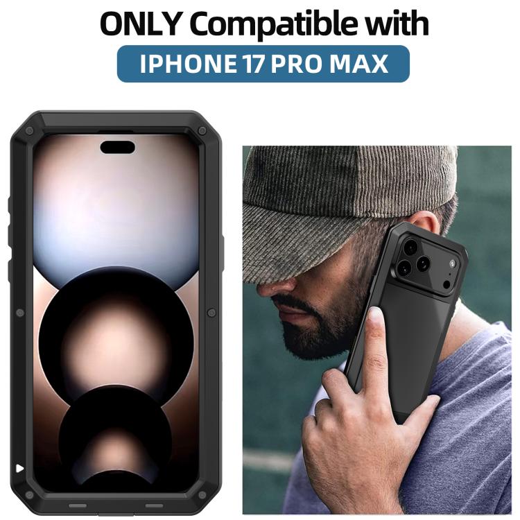 For iPhone 17 Pro Shockproof IP54 Life Waterproof Phone Case