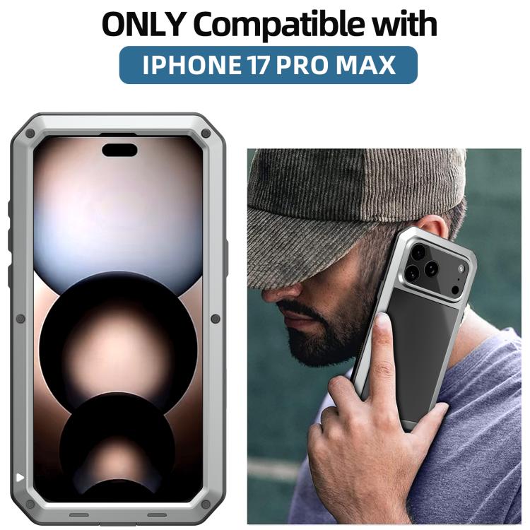For iPhone 17 Pro Shockproof IP54 Life Waterproof Phone Case