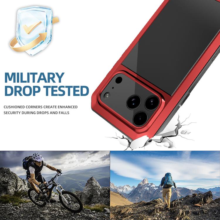 For iPhone 17 Pro Max Shockproof IP54 Life Waterproof Phone Case
