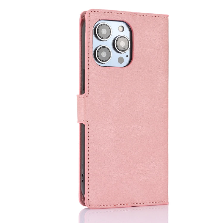For iPhone 15 Pro Max Fantasy Skin-feel Calfskin Texture Leather Phone Case
