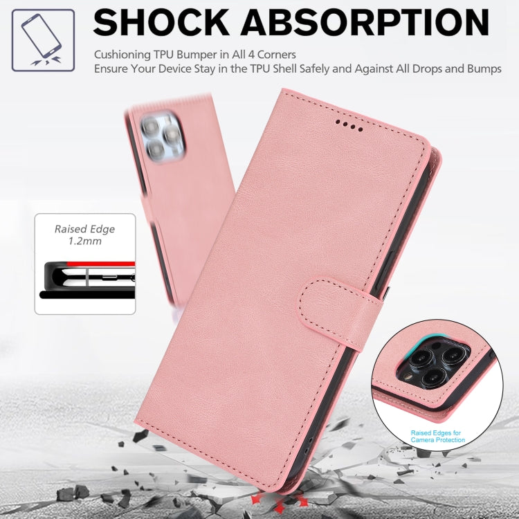 For iPhone 15 Pro Max Fantasy Skin-feel Calfskin Texture Leather Phone Case