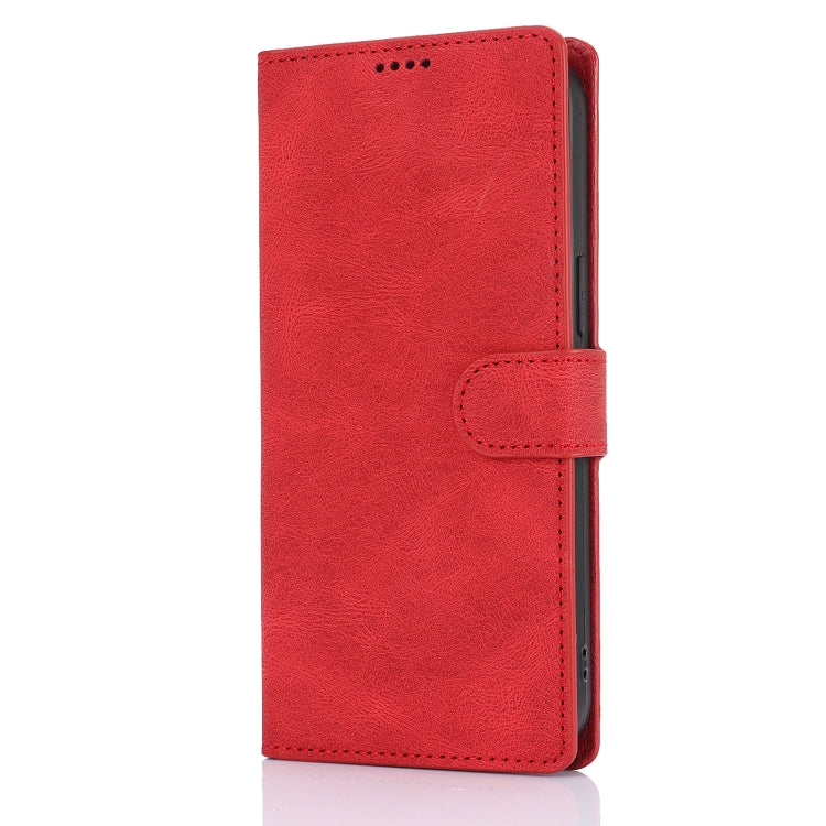 For iPhone 15 Pro Max Fantasy Skin-feel Calfskin Texture Leather Phone Case