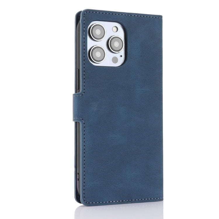 For iPhone 15 Pro Max Fantasy Skin-feel Calfskin Texture Leather Phone Case