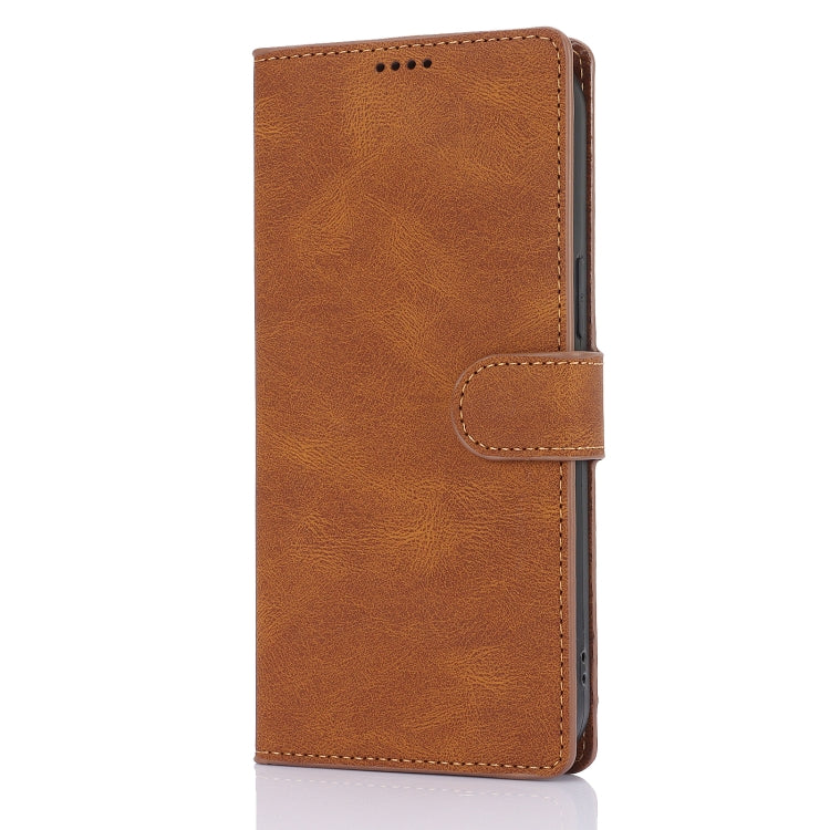 For iPhone 15 Pro Max Fantasy Skin-feel Calfskin Texture Leather Phone Case