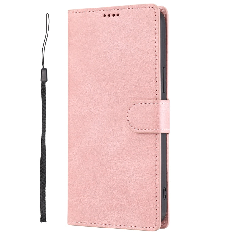 For iPhone 15 Plus / 14 Plus Fantasy Skin-feel Calfskin Texture Leather Phone Case