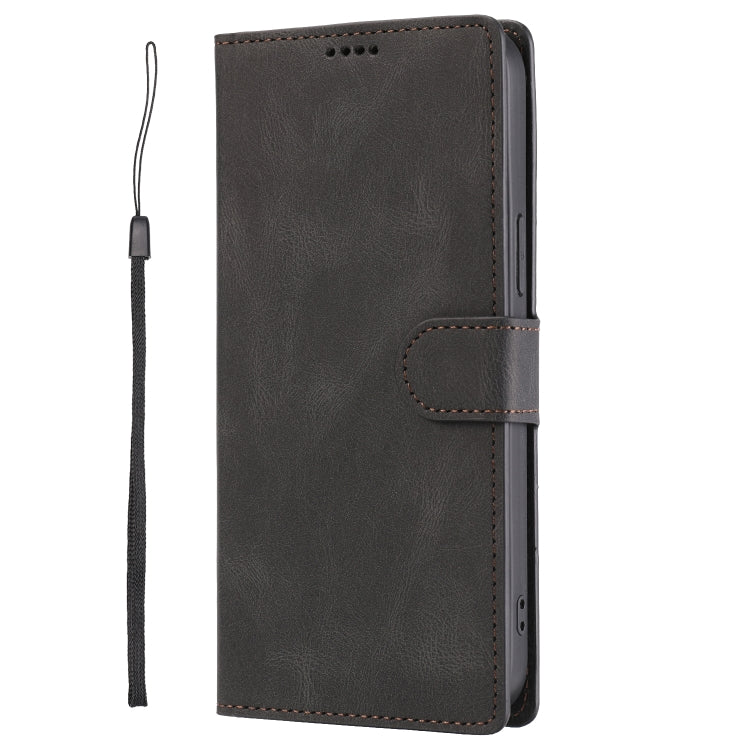 For iPhone 15 Plus / 14 Plus Fantasy Skin-feel Calfskin Texture Leather Phone Case