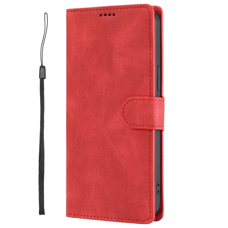 For iPhone 15 Plus / 14 Plus Fantasy Skin-feel Calfskin Texture Leather Phone Case