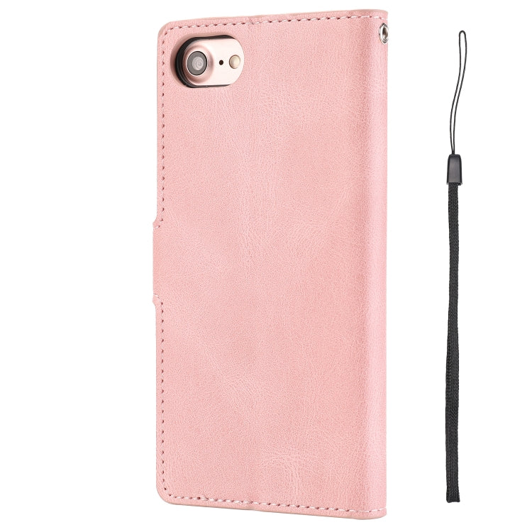 For iPhone SE 2024 Fantasy Skin-feel Calfskin Texture Leather Phone Case