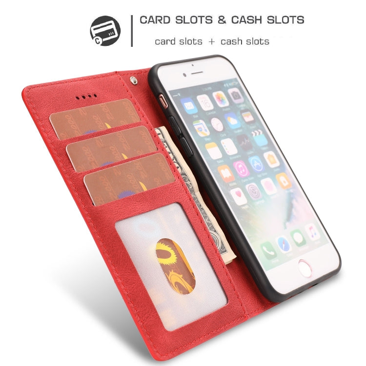 For iPhone SE 2024 Fantasy Skin-feel Calfskin Texture Leather Phone Case